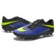 Nouveau Nike Hypervenom Phantom FG Chaussure de Football Hommes Bleu Noir Jaune