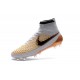 2016 Chaussure de Football Nike Magista Obra FG Blanc Or Noir