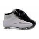 Nouveau Chaussures de Football Nike Mercurial Superfly 4 FG Noir Blanc
