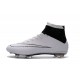 Nouveau Chaussures de Football Nike Mercurial Superfly 4 FG Noir Blanc