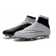 Nouveau Chaussures de Football Nike Mercurial Superfly 4 FG Noir Blanc