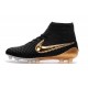 Nouvelle Crampons Nike Magista Obra FG Hommes Noir Blanc Or