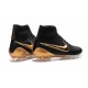 Nouvelle Crampons Nike Magista Obra FG Hommes Noir Blanc Or
