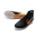 Nouvelle Crampons Nike Magista Obra FG Hommes Noir Blanc Or