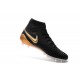 Nouvelle Crampons Nike Magista Obra FG Hommes Noir Blanc Or