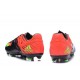 Nouveau Adidas Messi 15.1 FG Crampons de Football Noir Vert Rouge