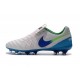 Chaussures Nike Tiempo Legend 6 FG Pas Cher Blanc Bleu Vert