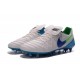 Chaussures Nike Tiempo Legend 6 FG Pas Cher Blanc Bleu Vert