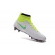 Nouvelle Crampons Nike Magista Obra FG Hommes Blanc Volt Vert Noir