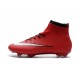 2016 Chaussures Nike Mercurial Superfly FG Rouge Noir Blanc