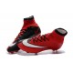 2016 Chaussures Nike Mercurial Superfly FG Rouge Noir Blanc