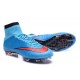 Nouveau Chaussures de Football Nike Mercurial Superfly 4 FG Bleu Rouge Noir