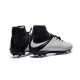 2016 Crampons Nike HyperVenom Phantom II FG Football Blanc Noir