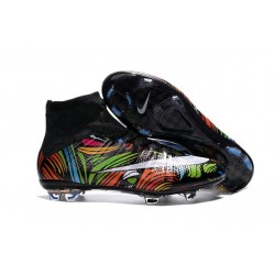 2016 Chaussures Nike Mercurial Superfly FG Noir Blanc Vert Bleu Orange Rose Jaune