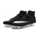 Nouveau Chaussures de Football Nike Mercurial Superfly 4 FG Argenté Noir