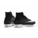 Nouveau Chaussures de Football Nike Mercurial Superfly 4 FG Argenté Noir