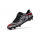 2016 Chaussures Nike Hypervenom Phinish FG Noir Rouge Blanc