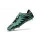 Chaussures Football Nike Hypervenom Phinish FG Argenté Noir Vert