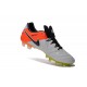 Chaussures Nike Tiempo Legend 6 FG Pas Cher Blanc Noir Orange Total Volt