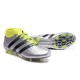 2016 Chaussures adidas ACE 16.1 Primeknit FG/AG Noir Argenté Volt