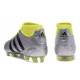 2016 Chaussures adidas ACE 16.1 Primeknit FG/AG Noir Argenté Volt