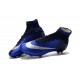 2016 Chaussures Nike Mercurial Superfly FG Bleu Royal Argent Bleu