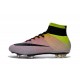 Nouveau Chaussures de Football Nike Mercurial Superfly 4 FG Blanc Noir Volt Orange Total