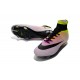 Nouveau Chaussures de Football Nike Mercurial Superfly 4 FG Blanc Noir Volt Orange Total