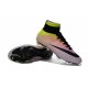 Nouveau Chaussures de Football Nike Mercurial Superfly 4 FG Blanc Noir Volt Orange Total