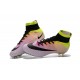 Nouveau Chaussures de Football Nike Mercurial Superfly 4 FG Blanc Noir Volt Orange Total