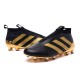 Nouveau Chaussures de Football Adidas Ace16+ Purecontrol FG/AG Paul Pogba Or Noir