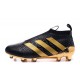 Nouveau Chaussures de Football Adidas Ace16+ Purecontrol FG/AG Paul Pogba Or Noir