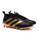 Nouveau Chaussures de Football Adidas Ace16+ Purecontrol FG/AG Paul Pogba Or Noir