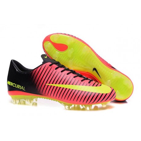 Crampons 2016 - Nike Mercurial Vapor 11 FG Rose Volt Noir