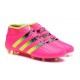 2016 Chaussures adidas ACE 16.1 Primeknit FG/AG Rose Noir Jaune