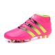 2016 Chaussures adidas ACE 16.1 Primeknit FG/AG Rose Noir Jaune