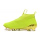 Nouveau Chaussures de Football Adidas Ace16+ Purecontrol FG/AG Volt Or Noir