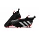 Nouveau Chaussures de Football Adidas Ace16+ Purecontrol FG/AG Noir Rouge Blanc