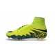 2016 Crampons Nike HyperVenom Phantom II FG Football Volt Noir Hyper Turquoise