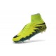 2016 Crampons Nike HyperVenom Phantom II FG Football Volt Noir Hyper Turquoise