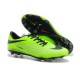 Chaussures de Football Nike Hypervenom Phantom FG Hommes Vert Noir