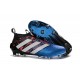 Nouveau Chaussures de Football Adidas Ace16+ Purecontrol FG/AG Paris Pack - Bleu Rouge Noir Blanc