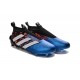 Nouveau Chaussures de Football Adidas Ace16+ Purecontrol FG/AG Paris Pack - Bleu Rouge Noir Blanc