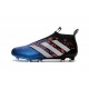 Nouveau Chaussures de Football Adidas Ace16+ Purecontrol FG/AG Paris Pack - Bleu Rouge Noir Blanc