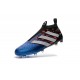 Nouveau Chaussures de Football Adidas Ace16+ Purecontrol FG/AG Paris Pack - Bleu Rouge Noir Blanc
