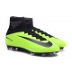 2016 Crampons Foot - Nike Mercurial Superfly 5 FG Noir Vert