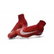 2016 Crampons Foot - Nike Mercurial Superfly 5 FG Rouge Blanc Noir