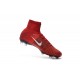 2016 Crampons Foot - Nike Mercurial Superfly 5 FG Rouge Blanc Noir