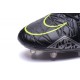 2016 Crampons Nike HyperVenom Phantom II FG Football Noir Hématite Volt