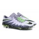 Chaussures de Football Nike Hypervenom Phinish II FG Hommes Blanc Vert Gris Noir